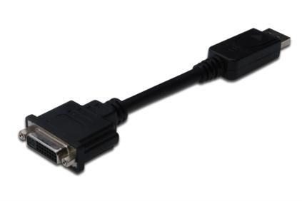 ASSMANN by Digitus DisplayPort Adapter Cable DP - DVI (24+5) M/F 0. (AK-340409-001-S)
