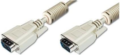 ASSMANN Electronic VGA-Kabel D-Sub15 -> D-Sub15 St/St 1,80m beige 2x  (AK-310103-018-E)
