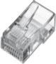 ASSMANN Electronic Modular Plug. for Flat Cable 6P6C unshielded. DIP