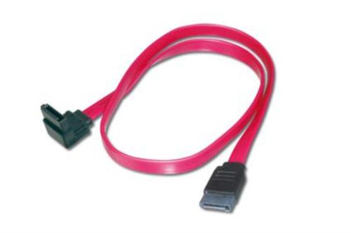 ASSMANN Electronic SATA Connection Cable L-type F/F 0.5m. 90µ l-ang Factory Sealed (AK-400104-005-R)