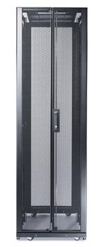 APC NetShelter SX 42U/ 600mm/ 1200mm Enclosure with Roof and Sides Black, HD Caster- Dell SP (AR3300X306)