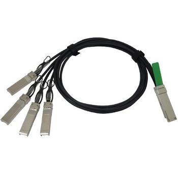 Fiberworks QSFP+ to 4 SFP+ 40G Twinax cable (DAC) Passive, 3 meter, Cisco (QSFP-4SFP10G-CU3M)