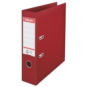 ESSELTE No.1 Lever Arch File Polypropylene A4 75mm Spine Width Burgundy (Pack 10) 811510 DD