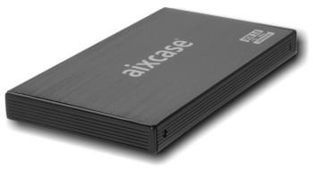 AIXCASE Geh 6,3cm (2,5) SATA USB3.0 ALU blackline (AIX-BL25SU3)
