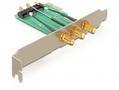 DELOCK PCI Expr Card 1x mini PCI Expr + 3x RP-SMA  (89294)