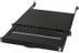 AIXCASE 48.3cm Tastaturschublade 1HE US PS2&USB Trackb. schw
