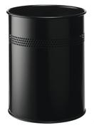 DURABLE Papperskorg metall 15l svart