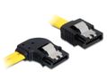 DELOCK SATA-Cable Metal left/Streight