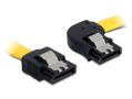 DELOCK SATA-Cable Metal right/Streigh