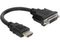 DELOCK Adapter HDMI male > DVI 24+1 female 20 cm