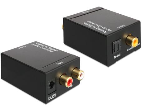 DELOCK Audio Converter Analogue > Digital (62443)