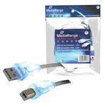 MediaRange USB Kabel A - B St/St  1.80m F-FEEDS (MRCS109)