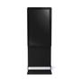 NEC Indoor Totem for 55inch XS-Series, back-to-back installation. Black.