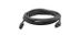KRAMER HDMI High Speed HEC - 0,3 m Flex HDMI Kabel m/ Ethernet Sort