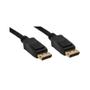 INLINE DisplayPort Cable black gold plated 1m