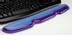 ROLINE Wrist Pad For Keyboard. Transparent. Blue  Factory Sealed