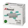REXEL No 10 4.5mm Staples (Pack 5000) 06005