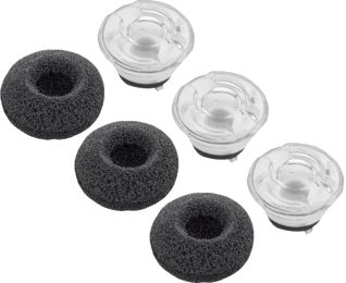 89037 Plantronics Silicone Eartips for Voyager Legend Headsets 3-Pack, Small 