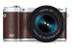SAMSUNG EV-NX300ZBSTDK 20-50 mm brun, CSC, 20,3 MP, Wi-fi, APS-C CMOS, 3,3" AMOLED WVGA Tilt& Touch, Full-HD, 3D