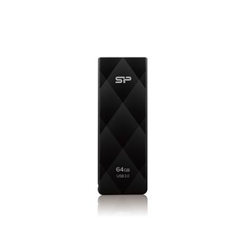 SILICON POWER USB-Stick 8GB USB3.0 B20 Black F-FEEDS (SP008GBUF3B20V1K)