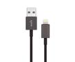 MOSHI USB-A til Lightning-kabel 1m - Sort