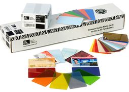 Zebra PREMIER PVC CARDS 10MIL 500 CARDS                            ND CARD