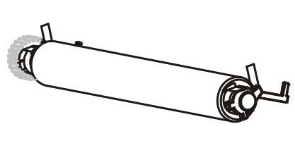 ZEBRA KIT PLATEN STD TT . CPNT (P1027135-040)