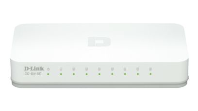 D-LINK 8-Port 10/100M  Desktop Switch (GO-SW-8E)
