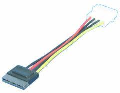 LOGILINK Power Cable, internal, S-ATA - 5,25, 0,1 (CS0003)