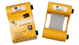 Zebra ix Series YMCKO - 1 - høykapasitets - YMCKO - skriverbåndkassett med renserulle