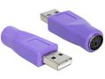 DELOCK USB Adapter USB A -> PS/2 St/Bu