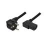 LOGILINK Power Cord Schuko-C13 black 2m