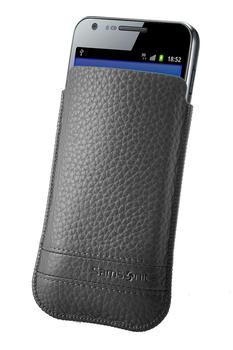 SAMSONITE Mobile Bag Classic Leather Large Grey (P11*08003)