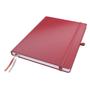 LEITZ COMPLEET NOTEBOOK LEITZ HARDBACK A4 RULED RED