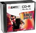 EMTEC CD-R 700MB 10pcs 52x Slim