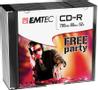EMTEC disc CD-R |700MB| 52X | 80 MIN| slim 10-pak|