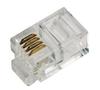 LOGILINK Modular Plug for flat cables, RJ10 4P4C