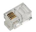 LOGILINK Modular Plug for flat cables, RJ10 4P4C