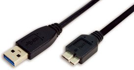 LOGILINK USB Cable 3.0 AM to Micro BM black 3,00 m (CU0028)