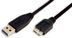 LOGILINK USB Cable 3.0, AM to Micro BM black 1,00 
