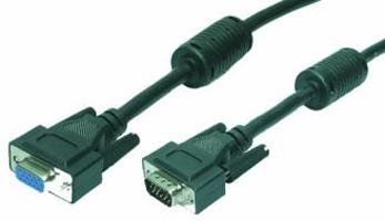 LOGILINK VGA cable, HD15/M to HD15/F,  (CV0006)