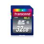 TRANSCEND - Flashminnekort 32GB SDHC-minnekort