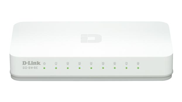 D-LINK 8-PORT EASY DESKTOP SWITCH ML CPNT (GO-SW-8E/E)