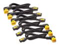 APC Pwr Cord Kit 6 C13 t C14 90 Deg 1.8m