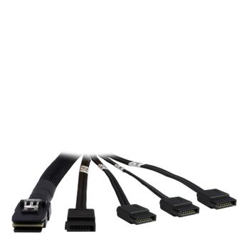INTER-TECH Sata Cable 0.65 M Black (88885237)