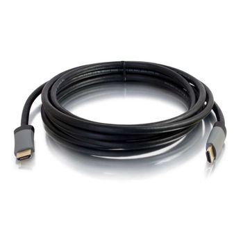 C2G G 5m (16ft) HDMI Cable with Ethernet - High Speed CL2 In-Wall Rated - M/M - HDMI cable with Ethernet - HDMI male to HDMI male - 5 m - shielded - black (42524)