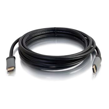 C2G G 1m (3ft) HDMI Cable with Ethernet - High Speed CL2 In-Wall Rated - M/M - HDMI cable with Ethernet - HDMI male to HDMI male - 1 m - shielded - black (42520)