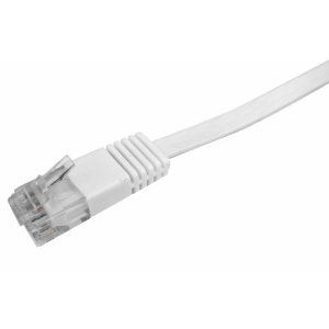 LOGILINK CAT5e UTP Flat Patch Cable AWG 30 white,  (CP0135)