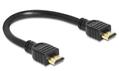 DELOCK Kabel High Speed HDMI Ethernet Kabel [25cm]