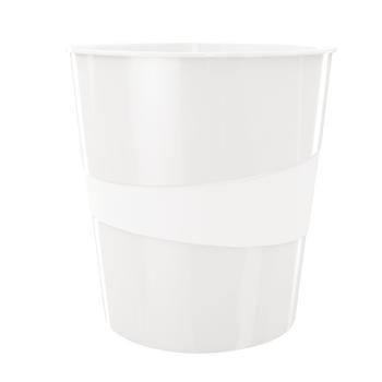 LEITZ Papirkurv Leitz Plus WOW Hvit (52781001*6)